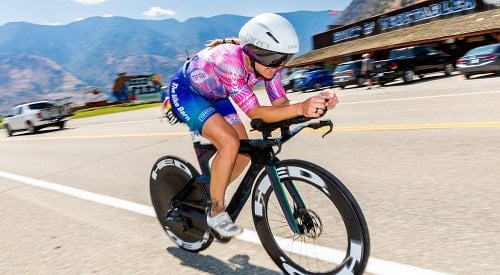 PHOTOS: Penticton's Jen Annett annihilates records at 2024 Ultraman Canada