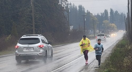 BC boy runs over 23 km to raise money for the BC Cancer Foundation